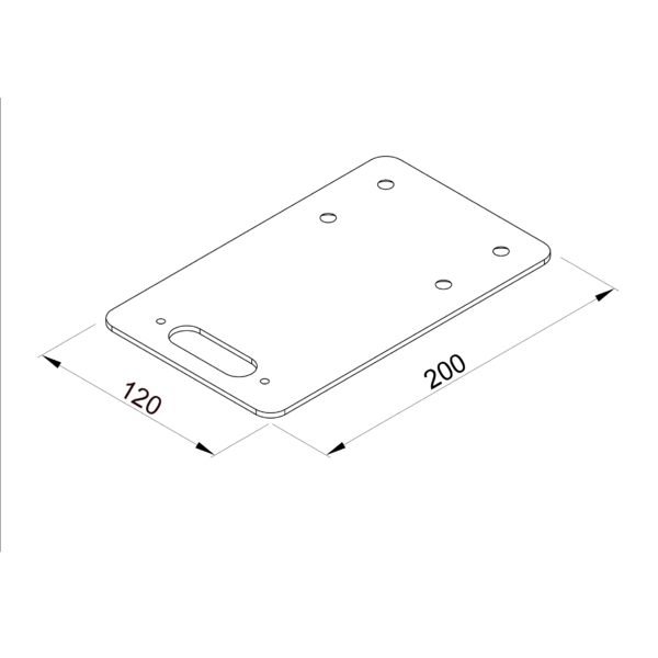 Cardangewricht houder
